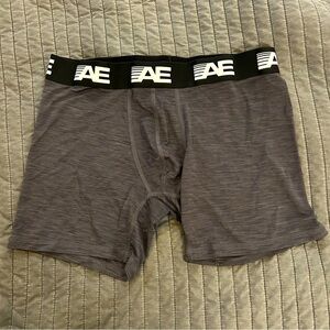 American Eagle Gray Cooling Mesh Boxer Briefs